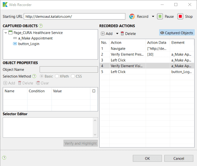 Web recorder