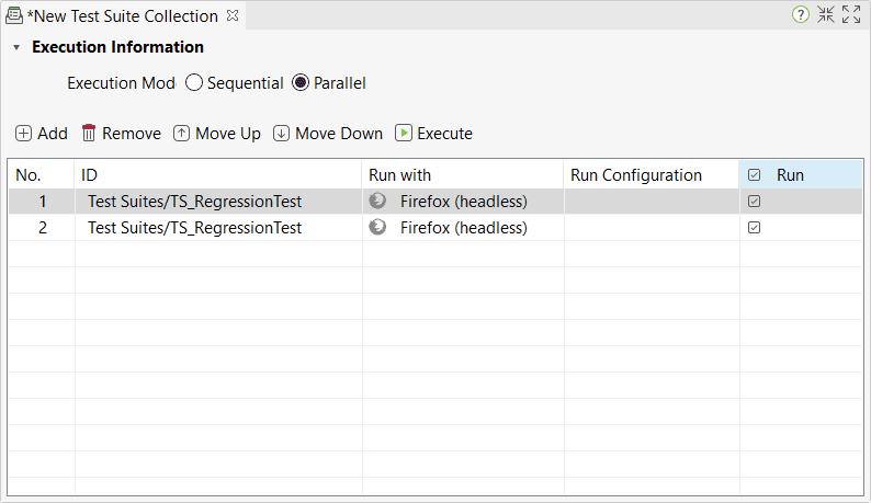 Test Suite Collection
